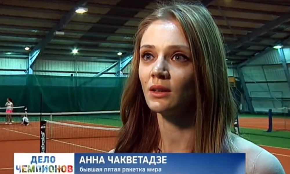 Анна Чакветадзе в передаче «Дело Чемпионов» на телеканале РБК