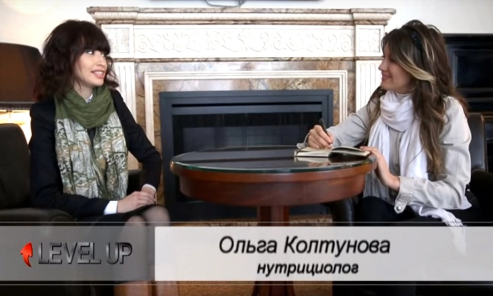 Ольга Колтунова в передаче «Level UP»