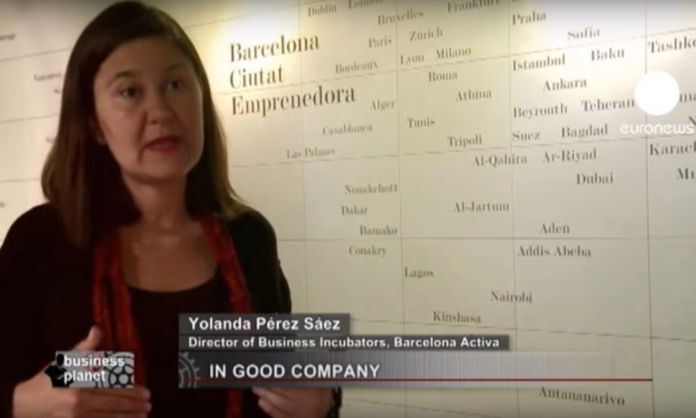 Ёланда Перес Yolanda Perez - директор бизнес-инкубатора Barcelona Activa