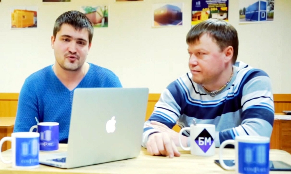 Дмитрий Давыдов и Алексей Баныкин - владельцы компании ComFort
