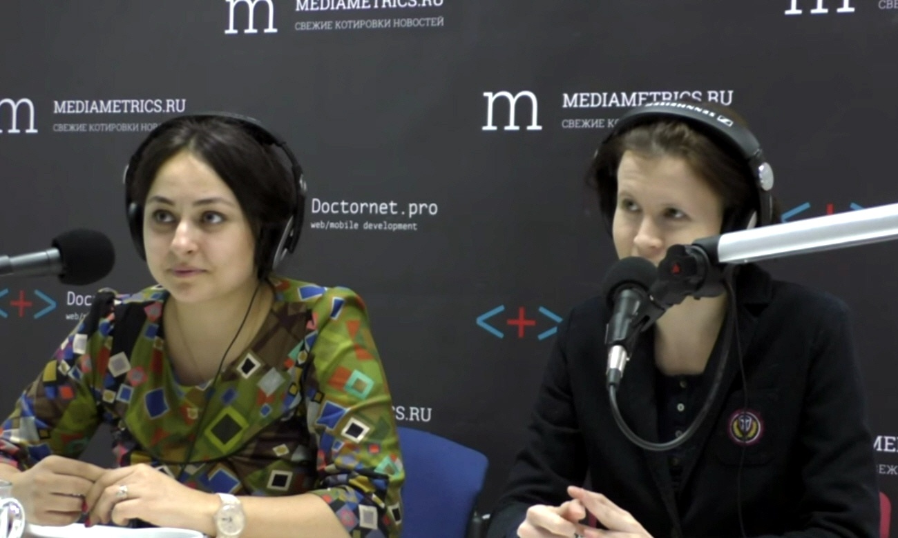 Антонина Лобова и Мария Корнеева - основательницы творческого объединения Зеркало