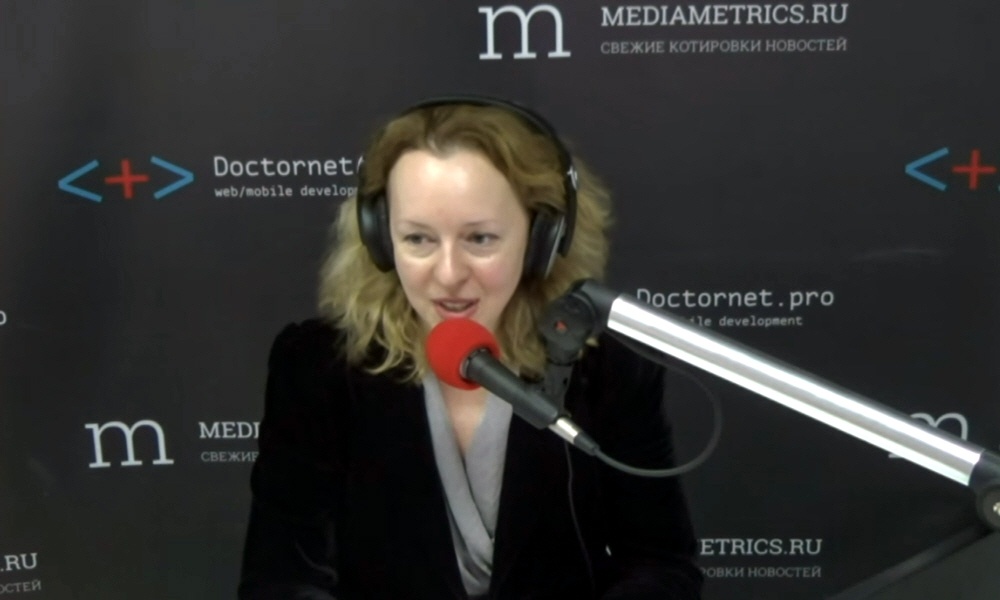 Тамара Найдёнова - ведущая передачи ПроМой бизнес на радио Медиаметрикс