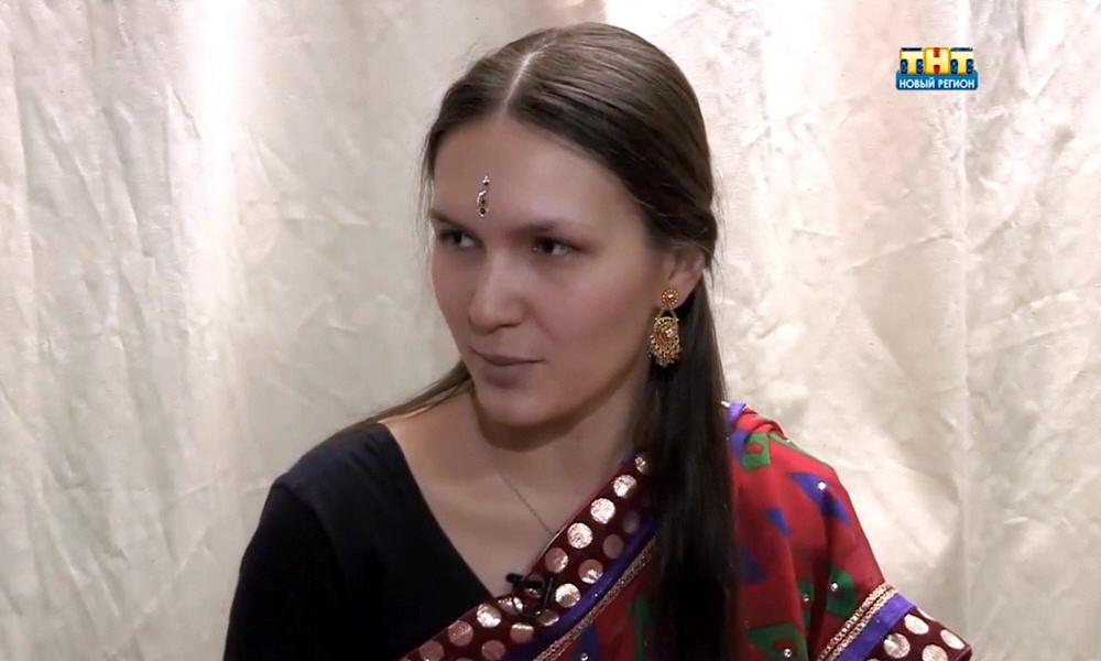 Анастасия Александрова - основательница студии индийского танца Виджая