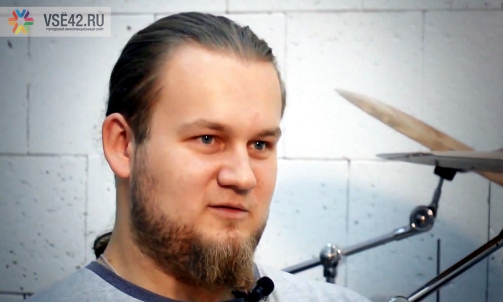Артём Истомин - барабанщик, руководитель Кемеровского рок-клуба KemRock